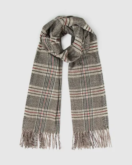 BELLE&BLOOM-  Aspen Plaid Scarf