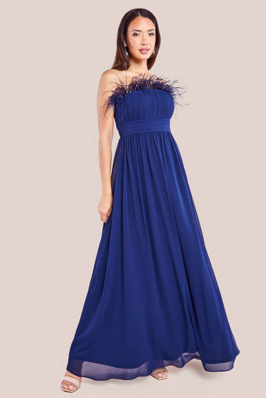 Goddiva - Bridesmaids Chiffon Maxi Dress