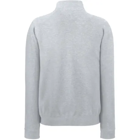 Fruit of the Loom - Mens Zip Neck Sweatshirt Top