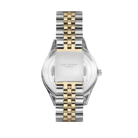 LEE COOPER-Women's Yellow Gold 35mm  watch w/White Dial