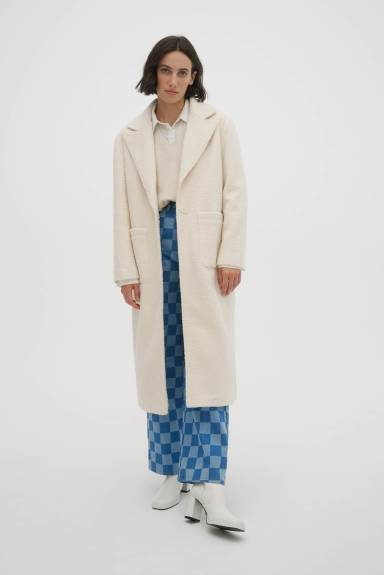 Noize - Sophie Long Vegan Wool Coat