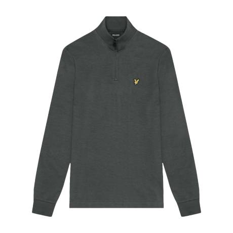 Lyle & Scott - Mens Interlock Quarter Zip Sweater