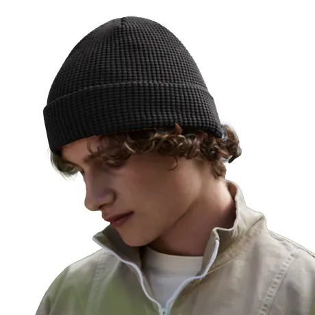 Beechfield - Cuffed Cotton Waffle Beanie