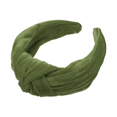 Unique Bargains - Velvet Wide Knotted Headband