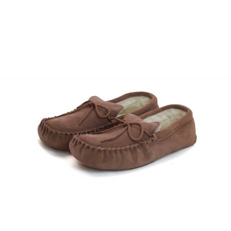 Eastern Counties Leather - Unisex Wool-blend Soft Sole Moccasins