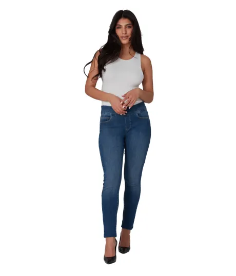 Lola Jeans ANNA-RCB High Rise Skinny Pull-On Jeans