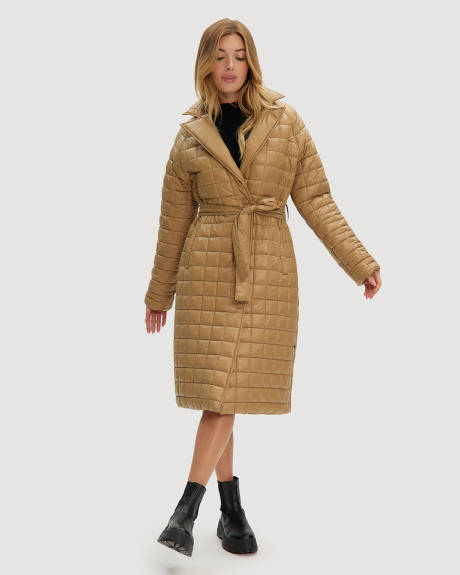 Noize - Manteau matelassé long Alaia