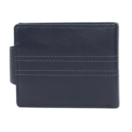 Eastern Counties Leather - Unisex Adult Max Tri-Fold Leather Stitch Detail Wallet