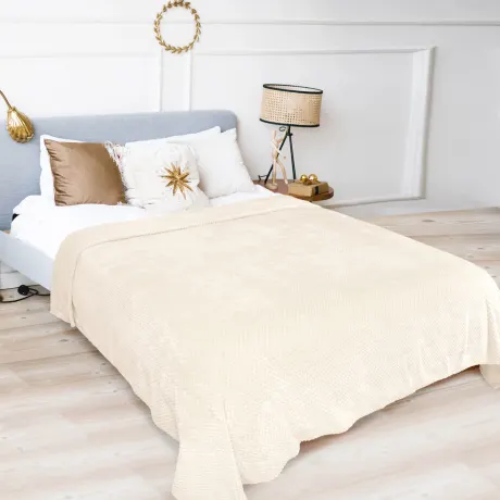 PiccoCasa- Flannel Fleece Bed Blankets (70"x78")