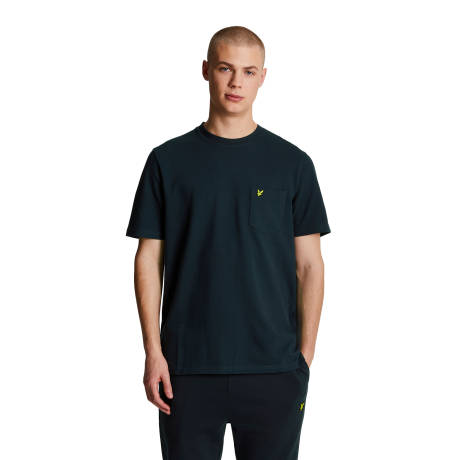 Lyle & Scott - Mens Plain Pique Pocket T-Shirt