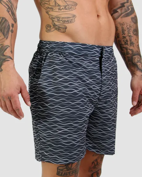 Mosmann Mens Swim Shorts - Moon Tide