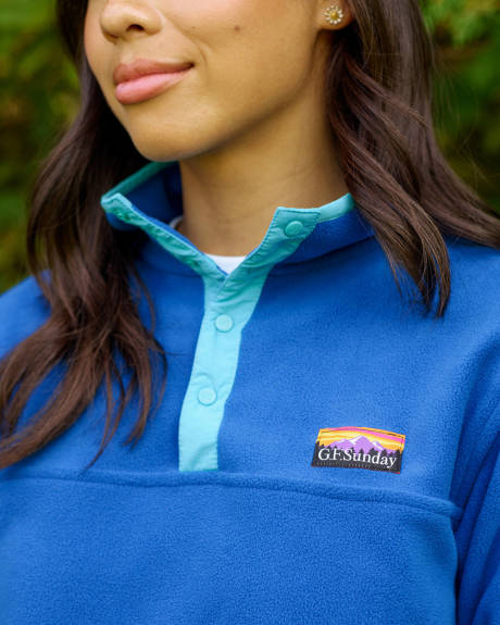 Recycled Polar Fleece Pullover