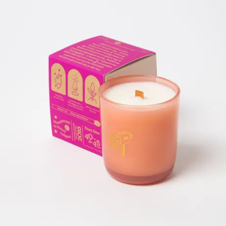 Milk Jar Wallflower Candle | Tobacco & Peony 8oz