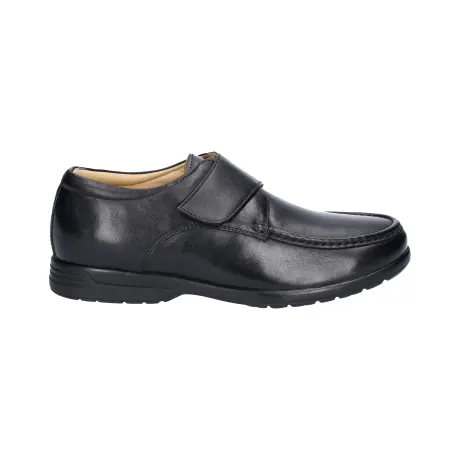 Roamers - Mens Leather XXX Extra Wide Touch Fastening Casual Shoe