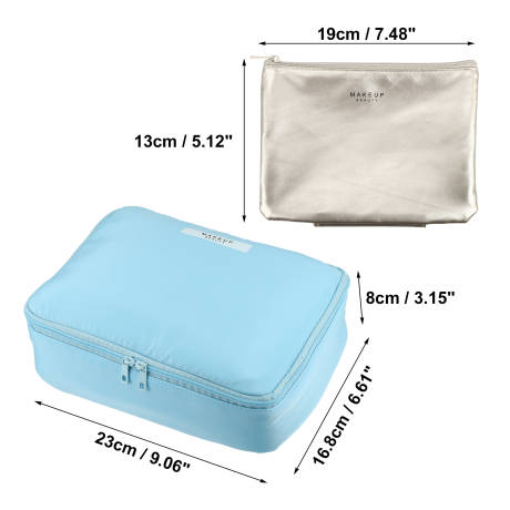 Unique Bargains- Travel Makeup Bag Brush Organizer Case