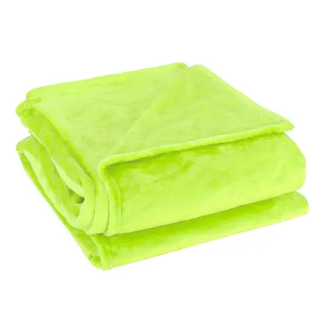 PiccoCasa- Flannel Fleece Plush Microfiber Bed Blanket 60x78 Inch