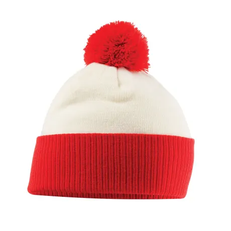 Beechfield - Unisex Adult Snowstar Two Tone Beanie