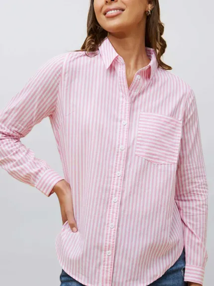 Annick - Irene Shirt Vertical Striped Long Sleeve