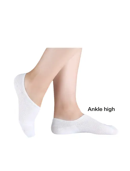 Allegra K- Nonslip No Show Low Cut Socks