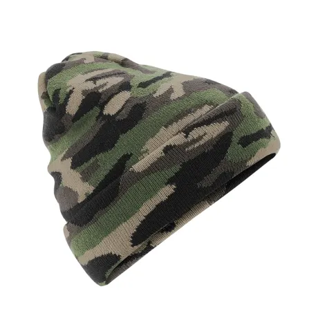 Beechfield - ® Unisex Adults Camo Cuffed Beanie