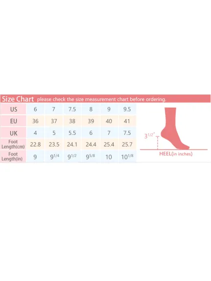 Allegra K - Bottines à talons épais avec fermeture éclair latérale et boucle