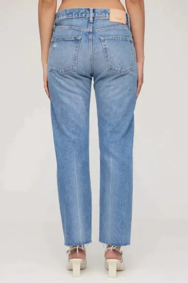 Moussy - Garfield Cropped Straight Jean