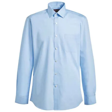 Brook Taverner - Mens Rapino Poplin Long-Sleeved Formal Shirt