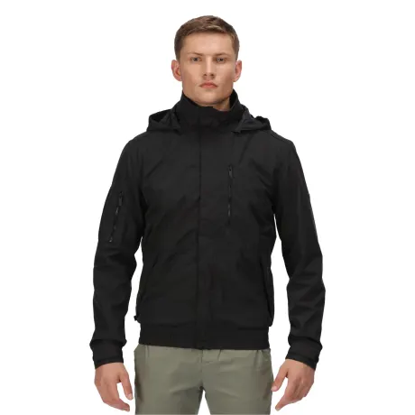 Regatta - Mens Feelding Linear Waterproof Bomber Jacket