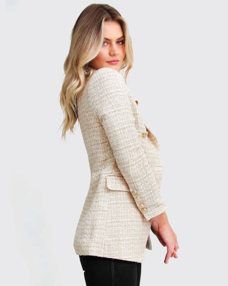 Belle & Bloom Princess Polina blazer en tweed