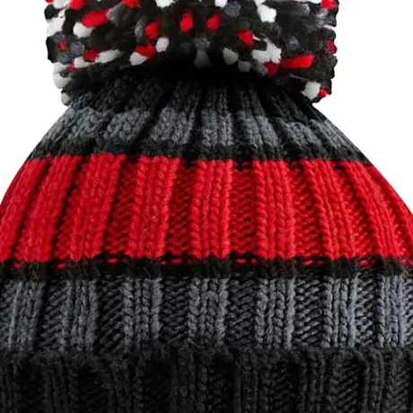 Beechfield - Unisex Adult Hygge Striped Beanie