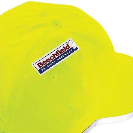 Beechfield - Enhanced-viz / Hi Vis Baseball Cap / Headwear