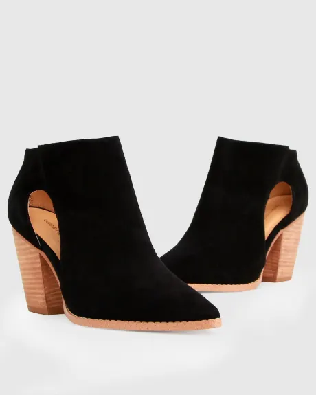 Belle & Bloom Midnight Special Suede Ankle Boot