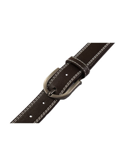 Unique Bargains- Single Prong Buckle Double Stitch Belt