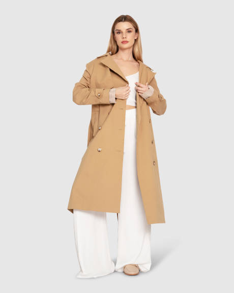 Empirical Trench Coat - Cream