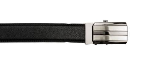 CHAMPS Leather Automatic and Adjustable Belt, Black