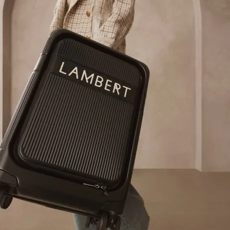 Lambert - The Bali - Black Cabin Suitcase