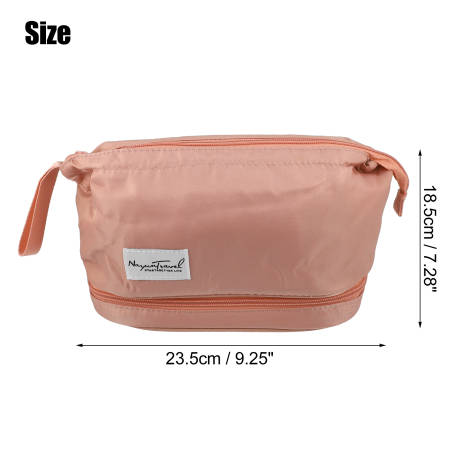 Unique Bargains- Travel Waterproof Toiletry Makeup Bag