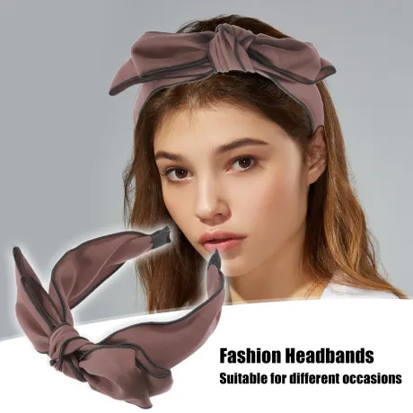 Unique Bargains - Double Layered Bow Knot Headband