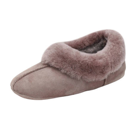 Eastern Counties Leather - Womens/Ladies Full Sheepskin Turn Slippers