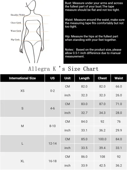 Allegra K- Sleeveless Button Decor Split Spaghetti Strap Dress