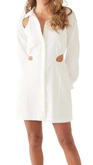 SOVERE - Glimpse Mini Shirt Dress