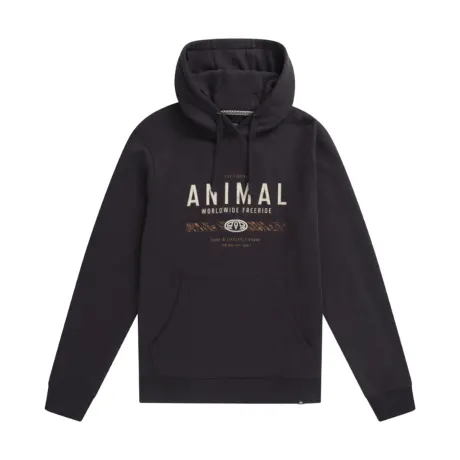 Animal - Mens River Logo Natural Hoodie