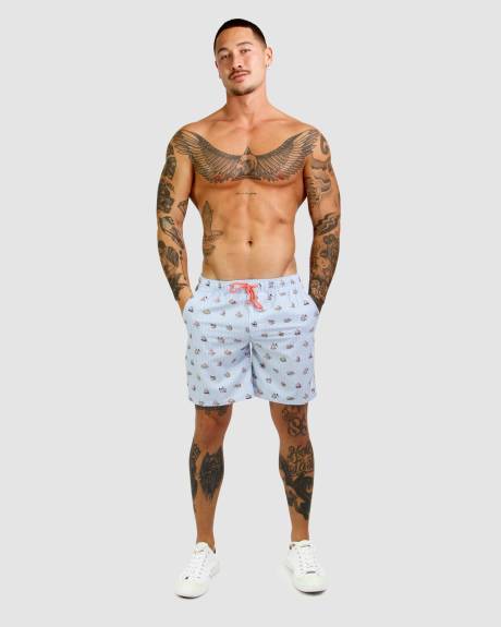 Mosmann Mens Swim Shorts - Rocket