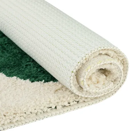 PiccoCasa- Soft Non Slip Mat Quick Dry Microfiber Washable Bath Rugs 18" x 26"