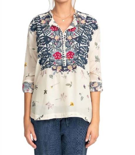 Johnny Was - Nostra Silk Blouse