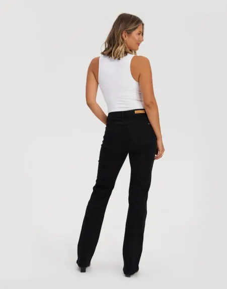 Yoga Jeans- Taille Classique Coupe Droite