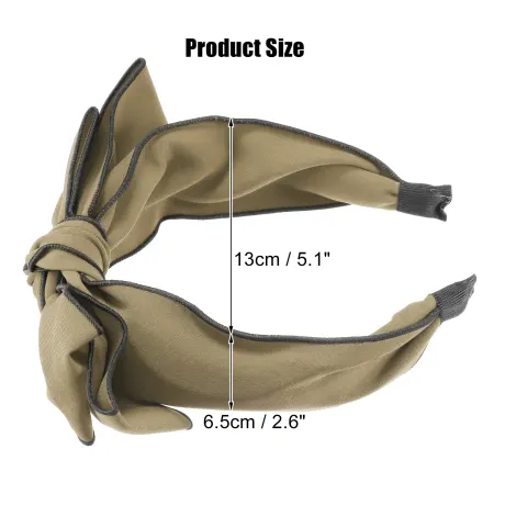 Unique Bargains - Double Layered Bow Knot Headband