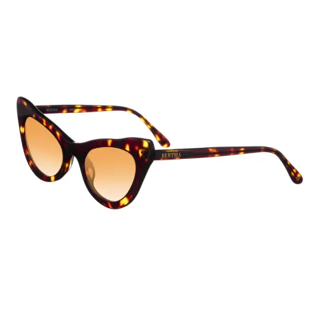 Bertha - Kitty Handmade in Italy Sunglasses - Tortoise