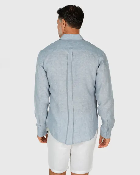 Coast Clothing Co. - Long Sleeve Linen Shirt