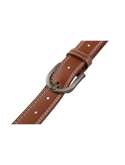 Unique Bargains- Single Prong Buckle Double Stitch Belt